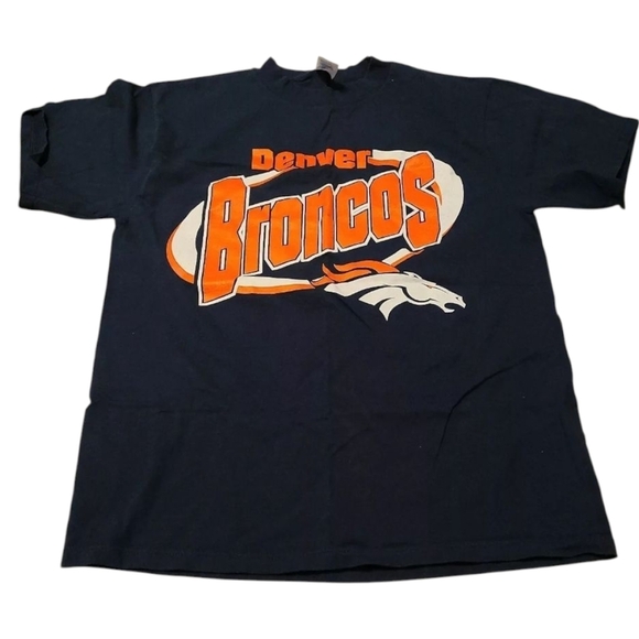 Denver Broncos Navy T-Shirt - Picture 1 of 3